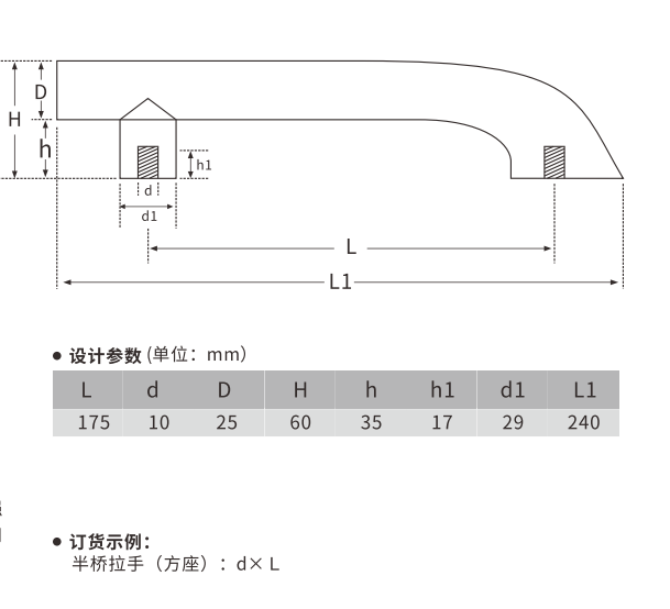 歐拓生產(chǎn)烤爐拉手、發(fā)酵箱拉手、冷柜拉手